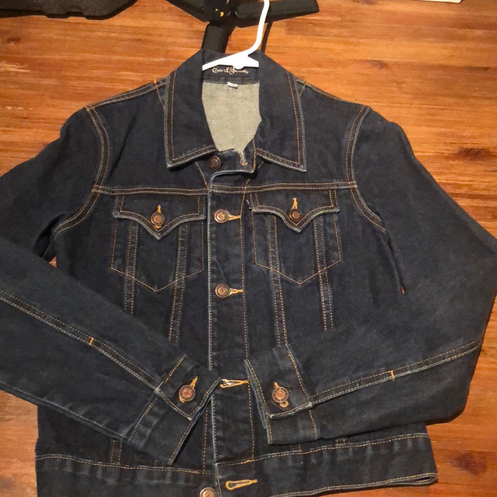 Vintage Earl jean jacket size small